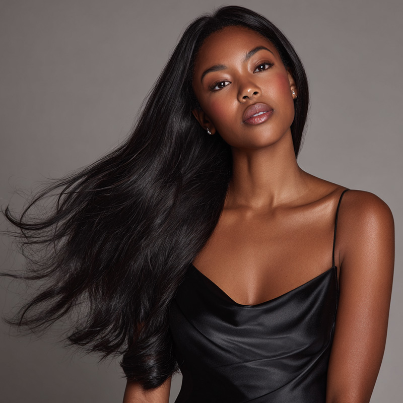 Raw Hair Straight Lace Frontal Wigs Glueless Human Hair Wigs Pre Plucked HD 13x6 13x4 200% Density Wig