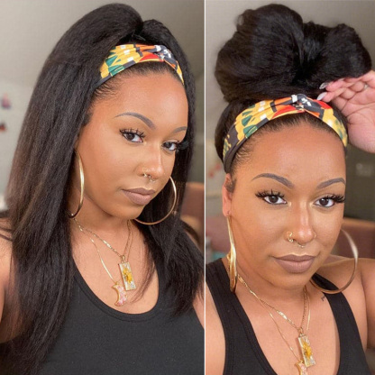 Raw Hair Natural Hairline Kinky Straight Hair 13x6 13x4 HD Lace Forntal Human Hair Wig Free Part