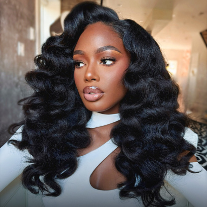 Raw Hair Loose Deep Wave Wig HD 7x7 6x6 5x5 4x4 Ocean Wave Lace Closure Wigs