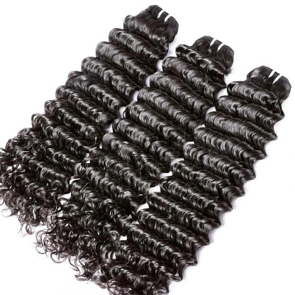 Burmese Hair Deep Wave Hair Bundles