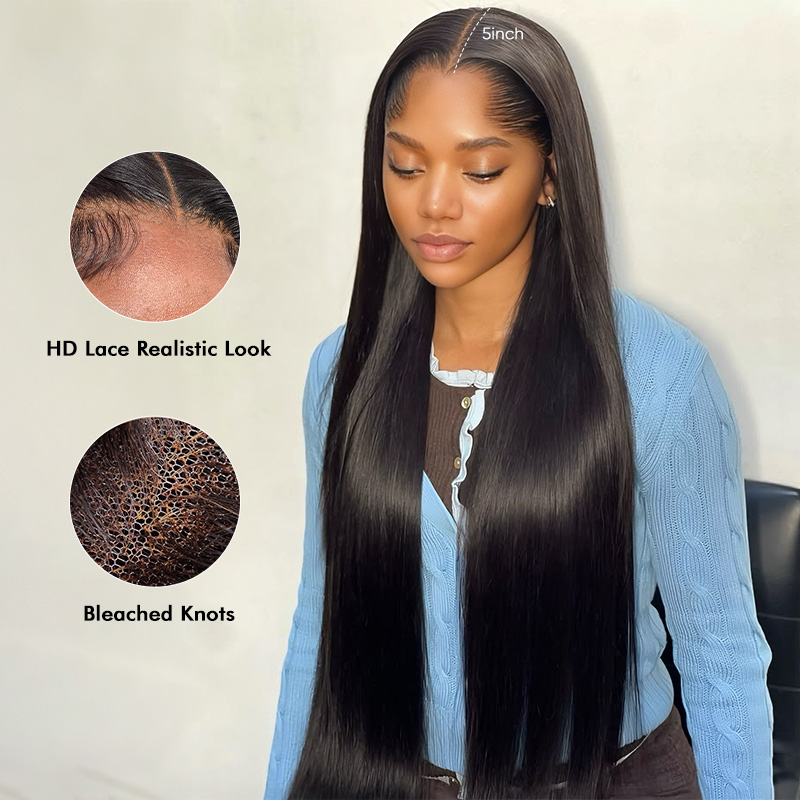 Luxury Raw Hair Straight  Lace Closure