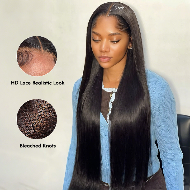 Luxury Raw Hair Straight  Lace Closure