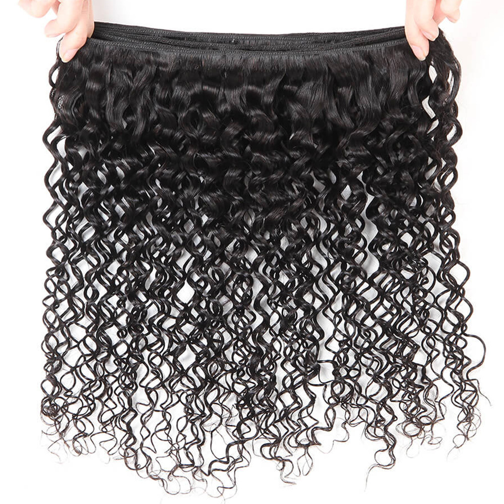 Raw human hair water wave hair bundle wholesale unprocessed bundle deal 1 bundle/ 3 bundle /4 bundle