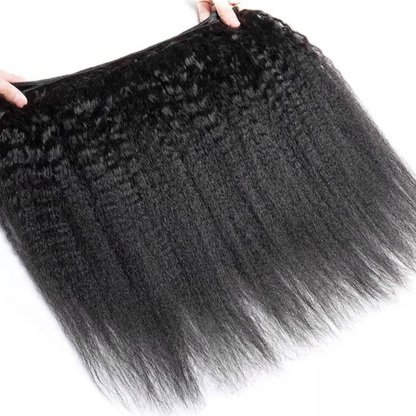 Raw top grade Kinky Straight bundles wholesale unprocessed hair bundles deal 1 bundle/ 3 bundle /4 bundle