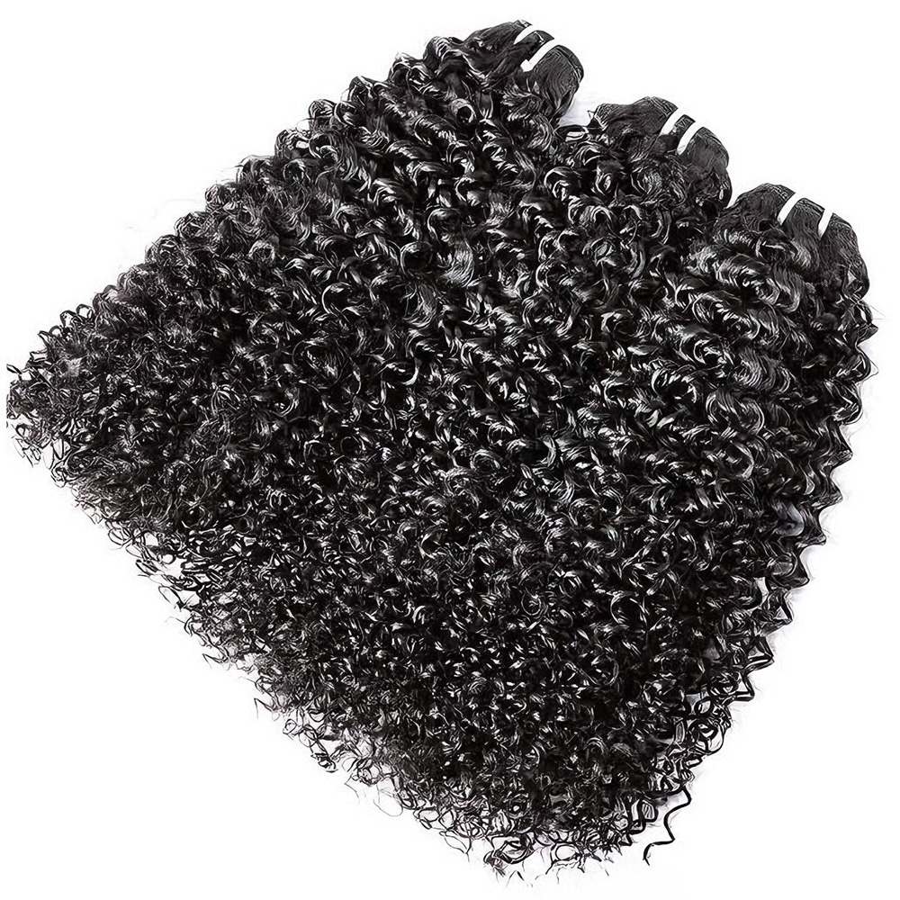 Burmese Hair       Curly Wave Hair Bundles