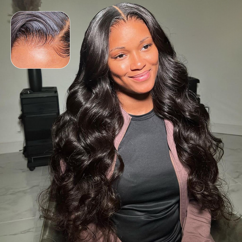 Vietnamese Hair Raw Hair Wig Vietnamese Raw Wavy 13x4 13x6 HD Full Frontal Wig 200% Density