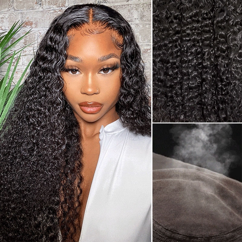 Raw Hair Burmese Curls 2x6 4x4 5x5 6x6 7x7 HD Closure Wigs New Fashion