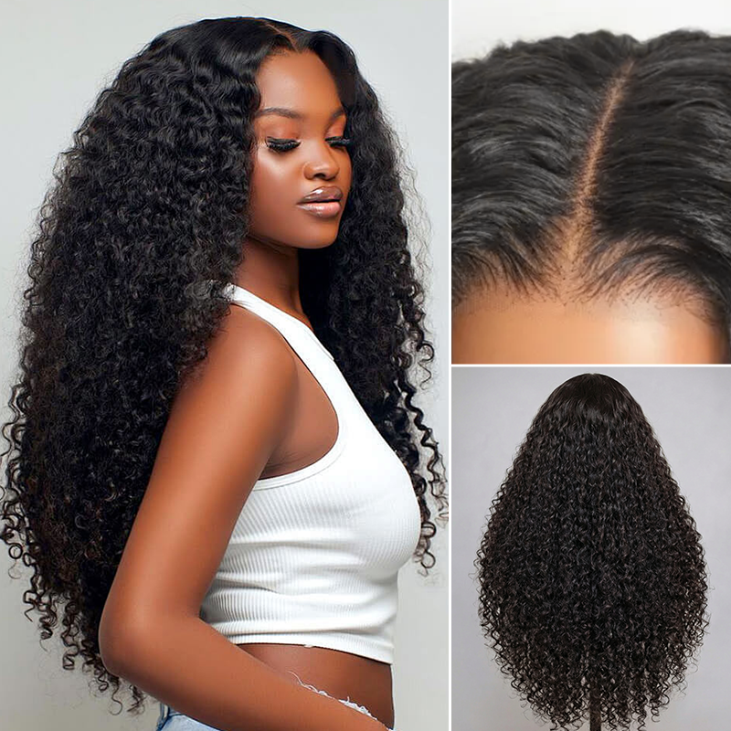 Raw Hair Italian Curly Wig 13x4 13x6 HD Lace Wigs Italian Wave  200% Density Wig