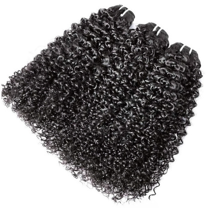 Burmese Hair       Curly Wave Hair Bundles