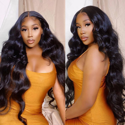 Vietnamese Hair Raw Hair Wig Vietnamese Raw Wavy Closure Wig 200% Density