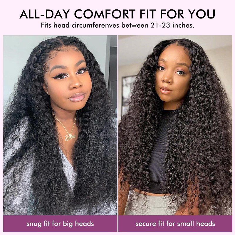 Raw Hair Burmese Curls 2x6 4x4 5x5 6x6 7x7 HD Closure Wigs New Fashion