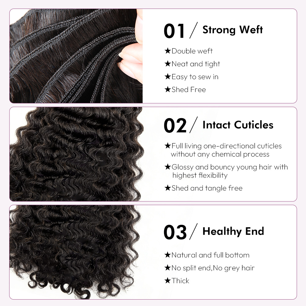 Raw Burmese hair Best quality Burmese curly Bundles From One Donor