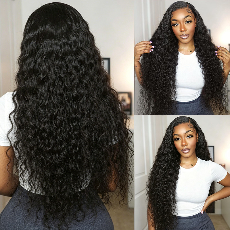 Best Raw Hair Wet Wavy Wig New Style Glueless Wig 7x7 6x6 5x5 Pre Cut Lace Closure Wig