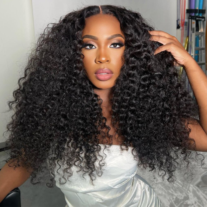 Raw Hair Wet Wavy Wig 13x4/13x6 HD Full Frontal Wigs Glueless