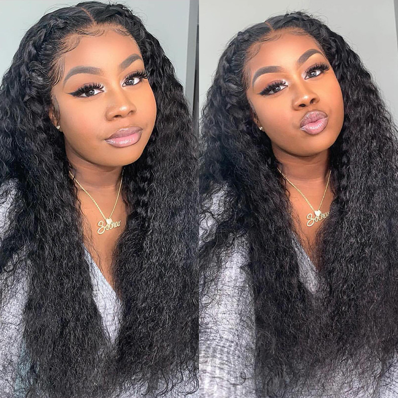 Best Raw Hair Wet Wavy Wig New Style Glueless Wig 7x7 6x6 5x5 Pre Cut Lace Closure Wig