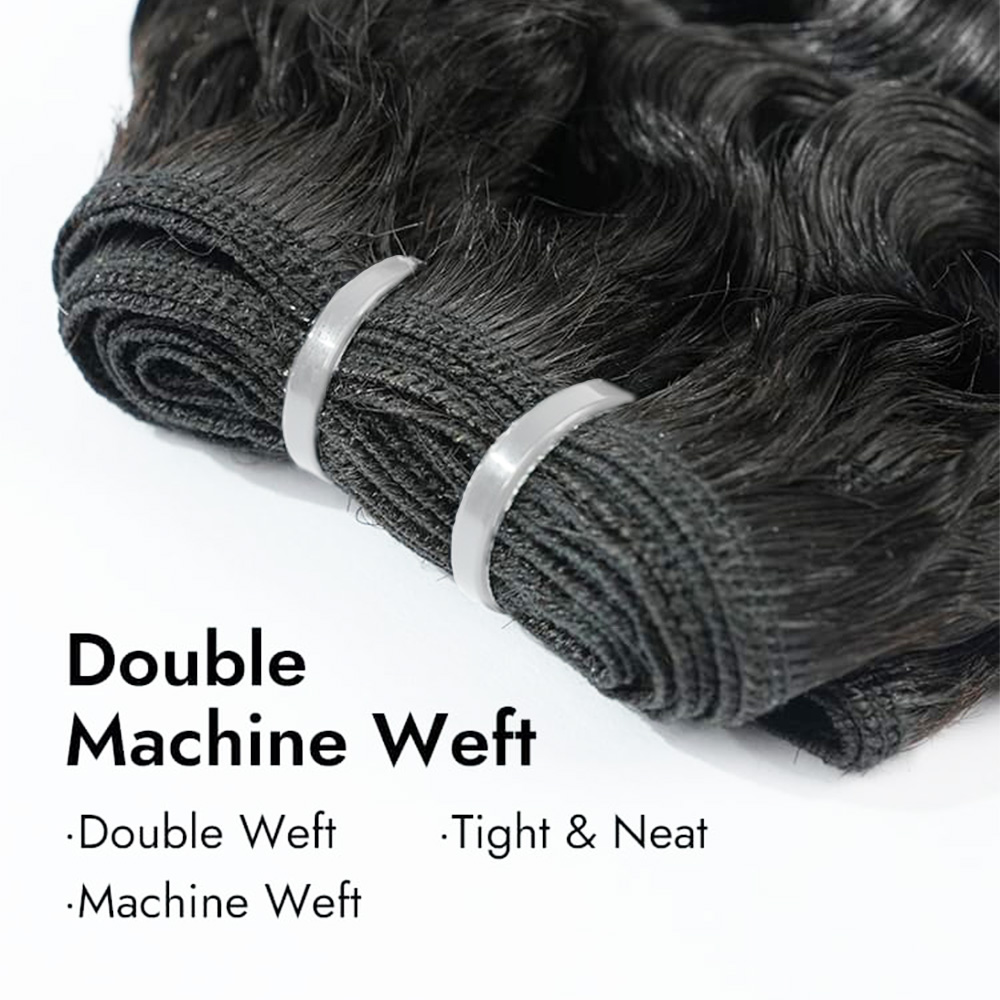 Burmese Kinky Straight  Hair Bundles