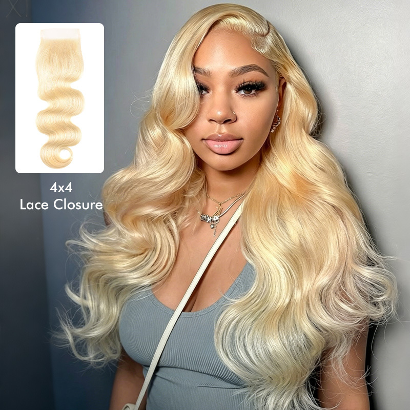 4X4" Lace Closure Vietnamese 613 Hair