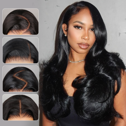 Vietnamese Hair Raw Hair Wig Vietnamese Raw Wavy 13x4 13x6 HD Full Frontal Wig 200% Density