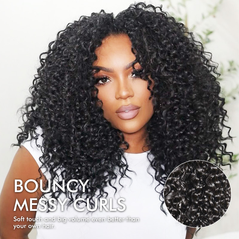 Raw Hair Burmese Curls Wigs 13x4 13x6 Frontal Wig New Fashion