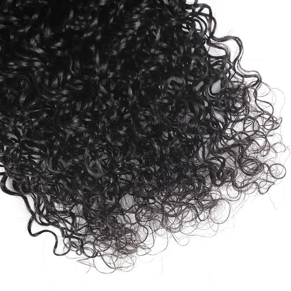 Raw human hair water wave hair bundle wholesale unprocessed bundle deal 1 bundle/ 3 bundle /4 bundle