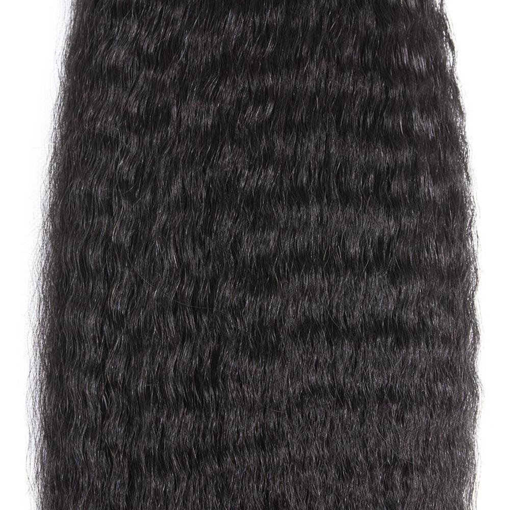 Raw top grade Kinky Straight bundles wholesale unprocessed hair bundles deal 1 bundle/ 3 bundle /4 bundle