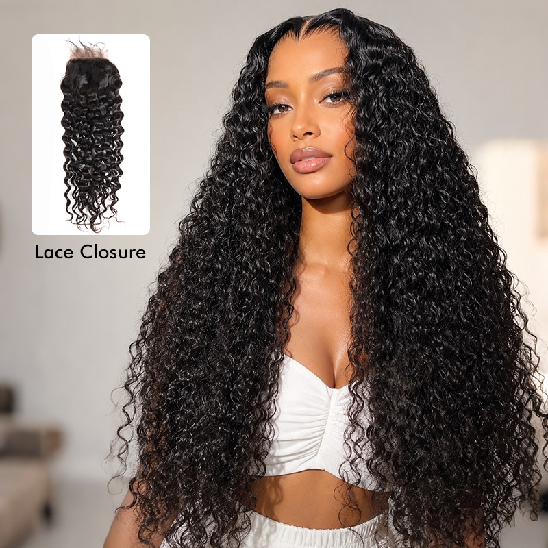 Burmese Hair Water Wave Lace Closure
