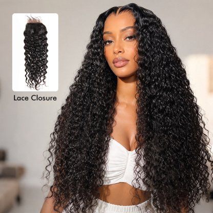 Burmese Hair Water Wave Lace Closure