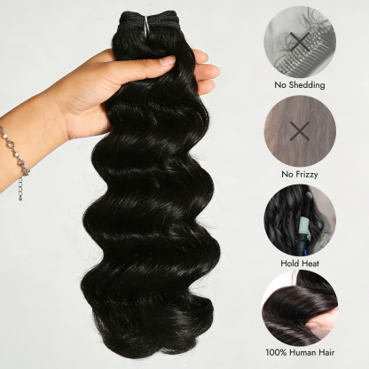 Raw hair Loose deep wave top grade wholesale Unprocessed Hair Bulk Bundles deal 1 bundle/ 3 bundle /4 bundle