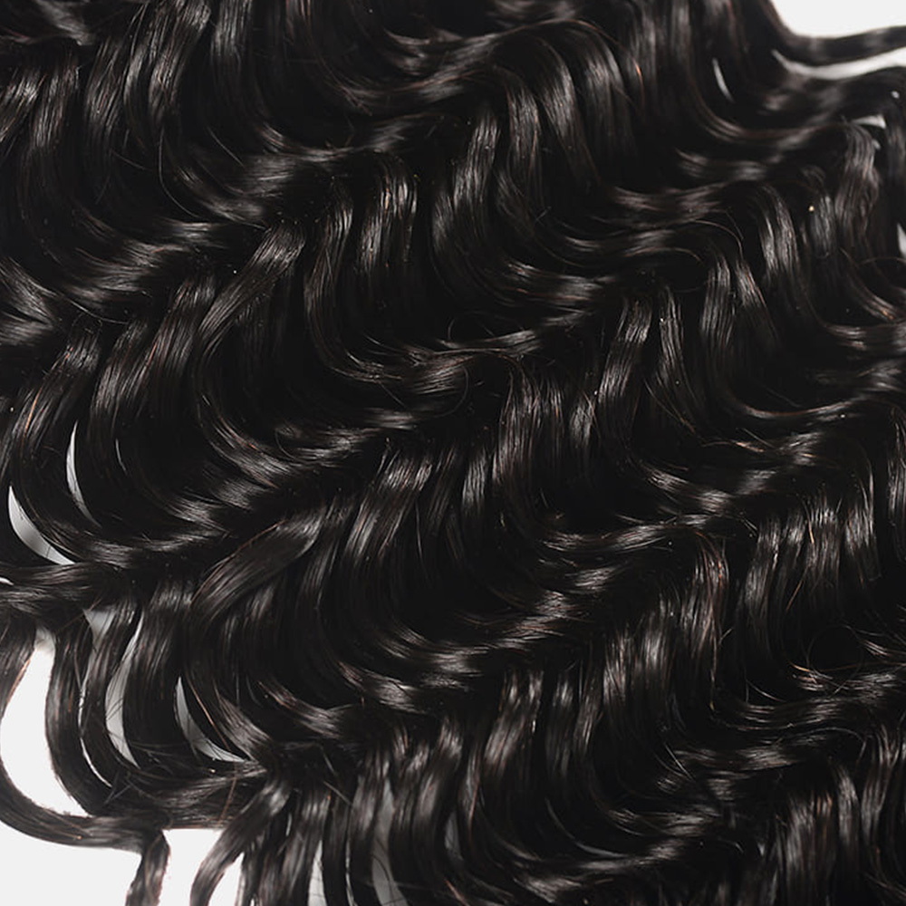 Raw human hair Deep Wave Hair bundle wholesale unprocessed hair bundle deal 1 bundle/ 3 bundle /4 bundle