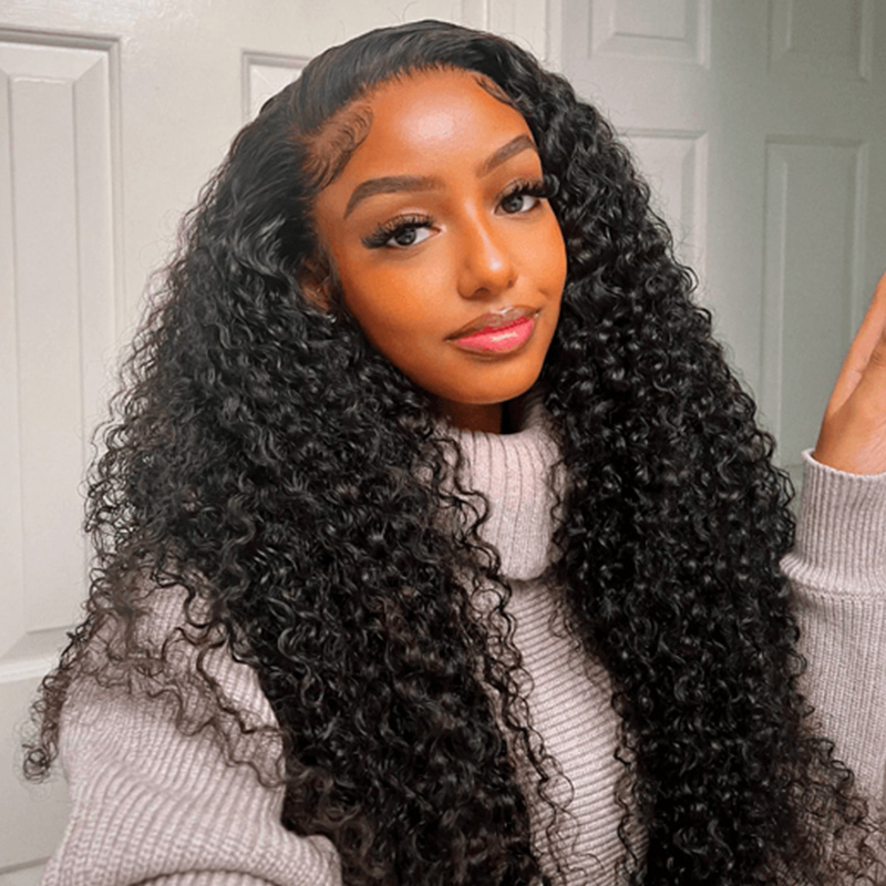 Burmese Hair Deep Wave  Lace Frontal