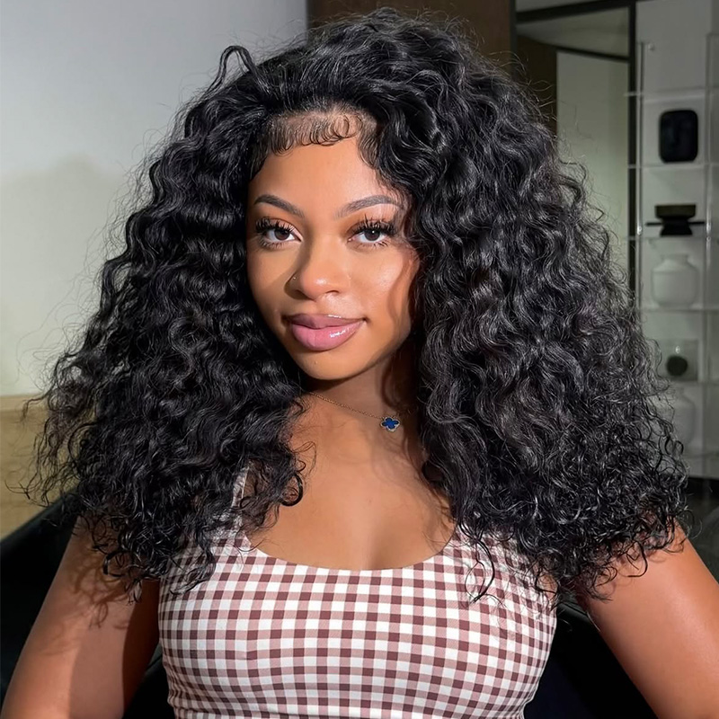 Luxury Raw Hair  Water Wave Lace Frontal