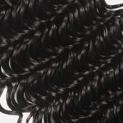 Raw human hair Deep Wave Hair bundle wholesale unprocessed hair bundle deal 1 bundle/ 3 bundle /4 bundle