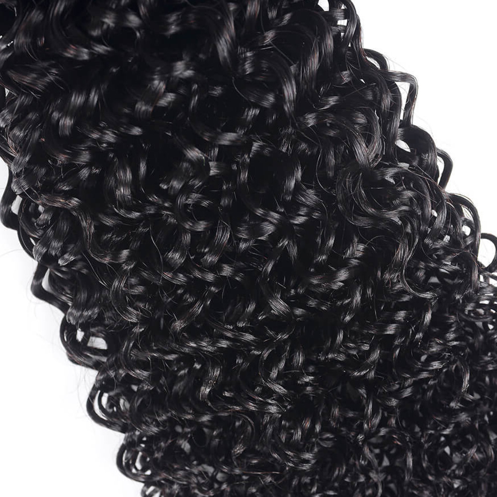 Raw human hair water wave hair bundle wholesale unprocessed bundle deal 1 bundle/ 3 bundle /4 bundle