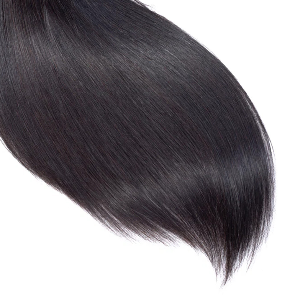 Straight one donor hair top grade raw hair bundle natural color unprocessed hair bundle deal 1 bundle/ 3 bundle /4 bundle