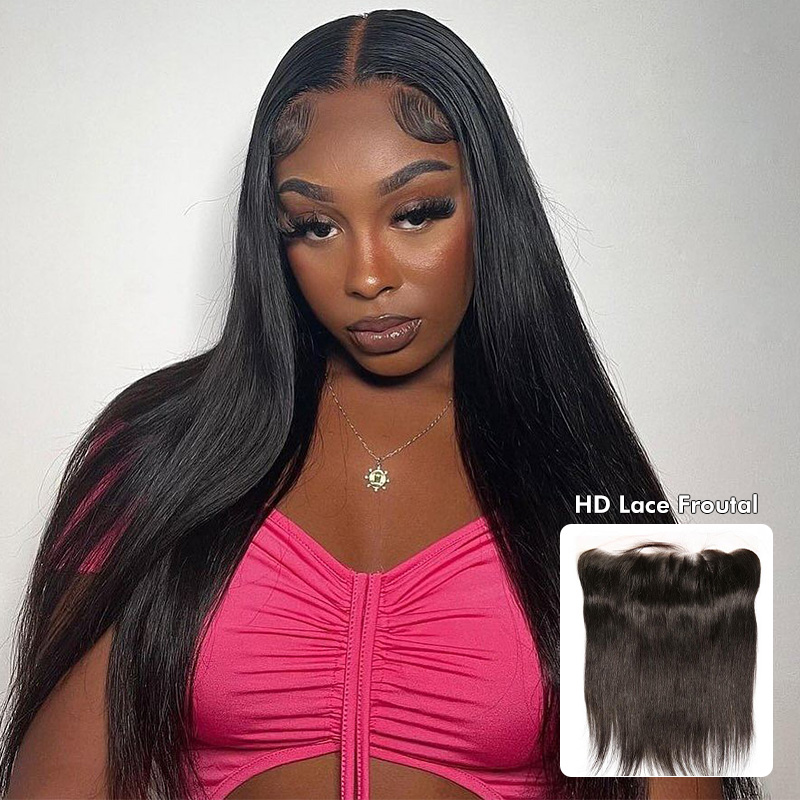 Luxury Raw Hair  straight Lace Frontal