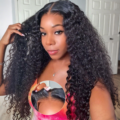 Raw Hair Wet Wavy Wig 13x4/13x6 HD Full Frontal Wigs Glueless