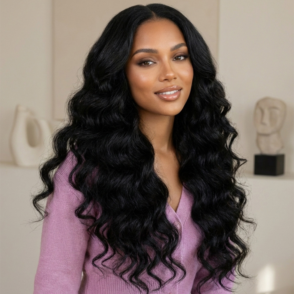 Raw hair Loose deep wave top grade wholesale Unprocessed Hair Bulk Bundles deal 1 bundle/ 3 bundle /4 bundle