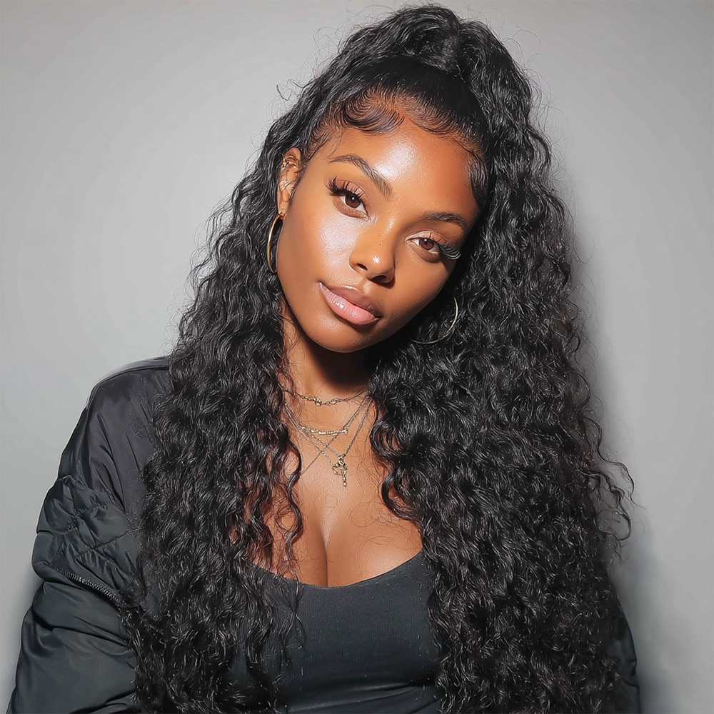 Best Curly hair Raw hair wholesale unprocessed hair bundle deal 1 bundle/ 3 bundle /4 bundle