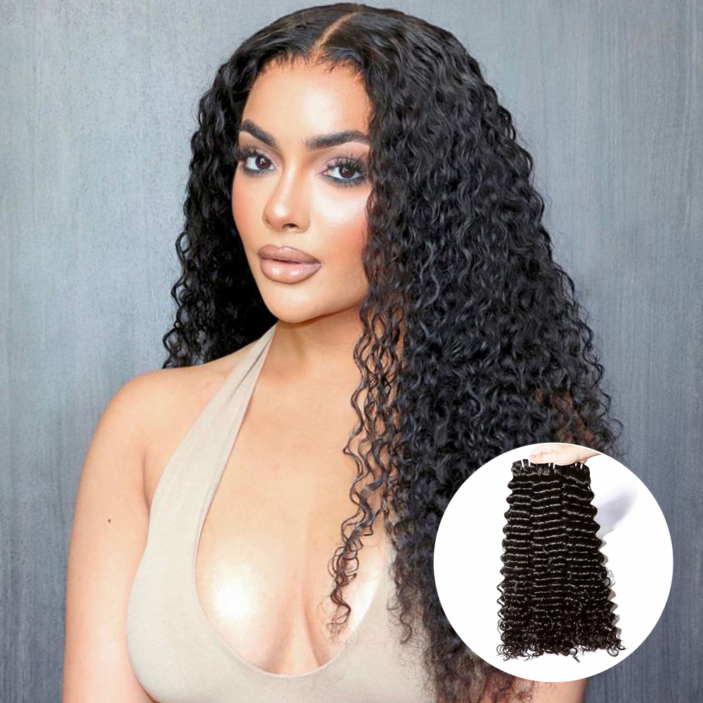 Burmese Hair Deep Wave Hair Bundles