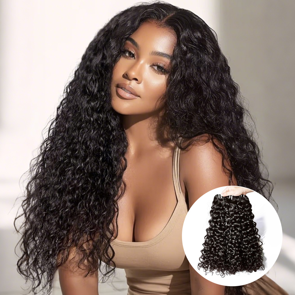 Burmese Hair Water Wave Hair Bundles