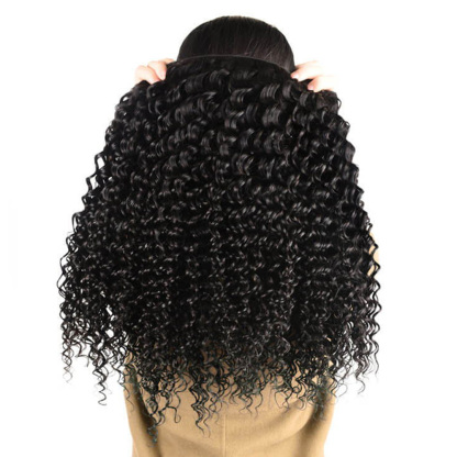 Raw human hair Deep Wave Hair bundle wholesale unprocessed hair bundle deal 1 bundle/ 3 bundle /4 bundle