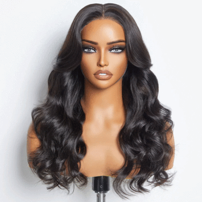 Vietnamese Hair Raw Hair Wig Vietnamese Raw Wavy Closure Wig 200% Density