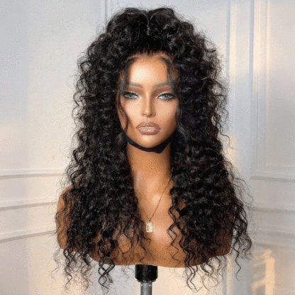 Raw Hair Deep Wave Wigs 13x4 13x6 Frontal Wig Pineapple Wave HD Frontal Wig