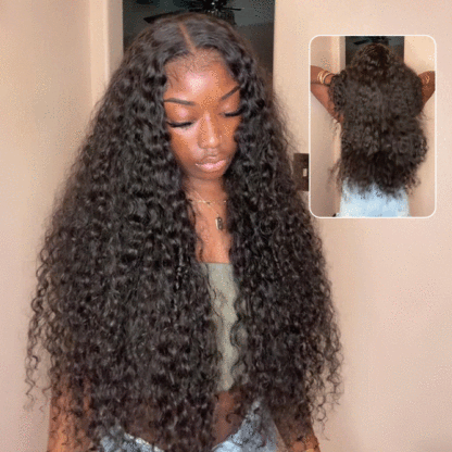 Raw Hair Italian Curly Wigs 7x7 6x6 5x5 4x4 Italian Wave Invisible HD Closure wig