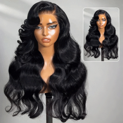 Raw Hair Wigs Loose Wave Lace Frontal Wig Swiss HD Lace Wigs Human Hair Natural And Realistic Invisible Lace Wig