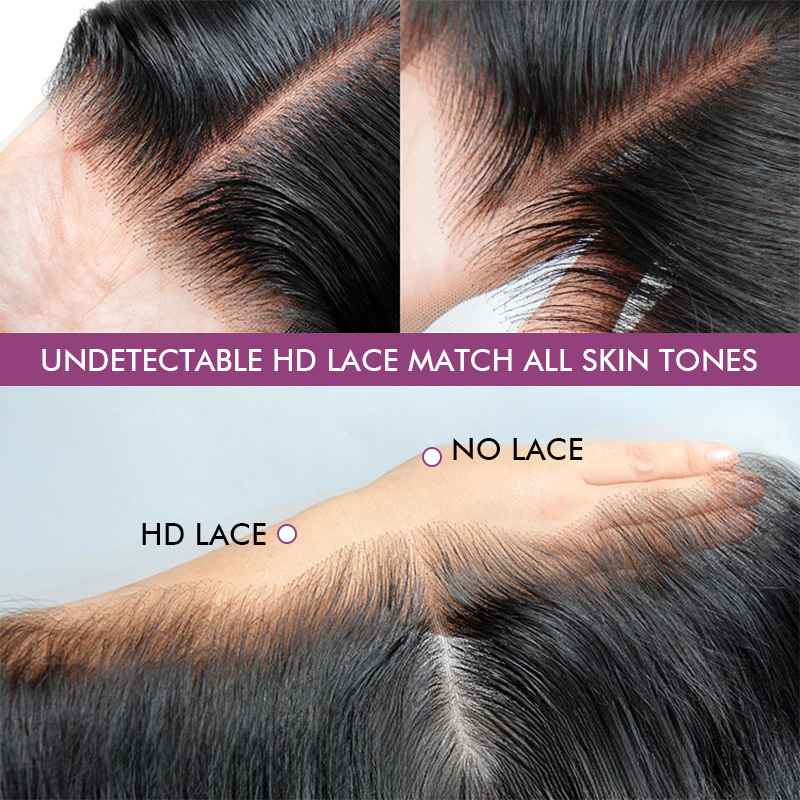 Raw Hair Burmese Curls 2x6 4x4 5x5 6x6 7x7 HD Closure Wigs New Fashion