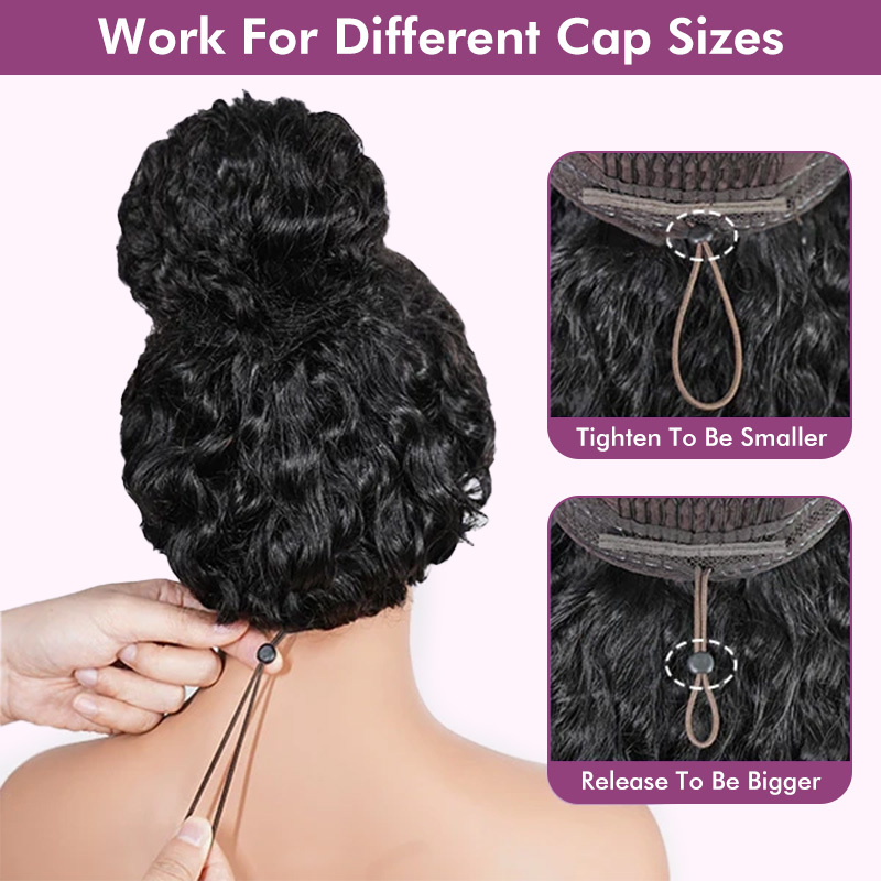 Raw Hair Italian Curly Wigs 7x7 6x6 5x5 4x4 Italian Wave Invisible HD Closure wig