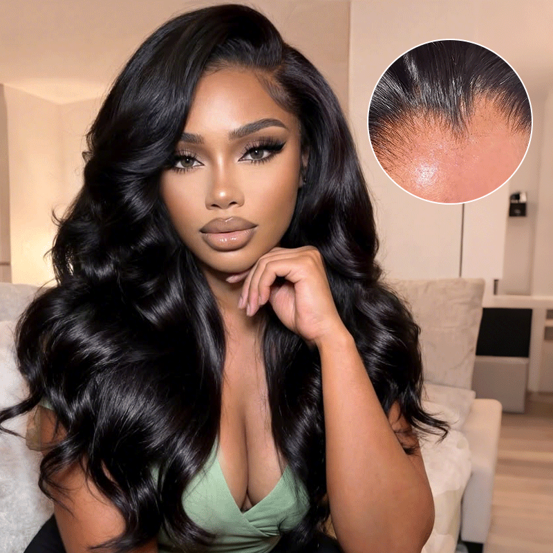 Raw Hair Wigs Loose Wave Lace Frontal Wig Swiss HD Lace Wigs Human Hair Natural And Realistic Invisible Lace Wig