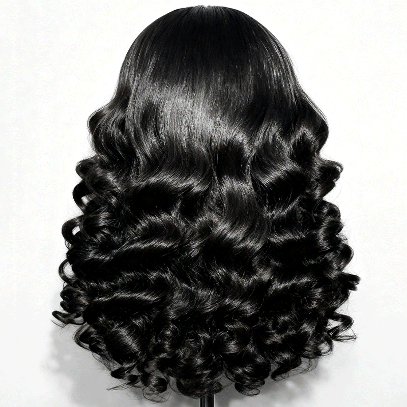 Raw Hair Loose Deep Wave 13x4 13x6 Frontal Wig Ocean Wave Wig 200% Density