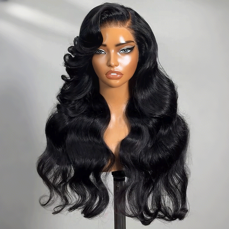 Raw Hair Wigs Loose Wave Lace Frontal Wig Swiss HD Lace Wigs Human Hair Natural And Realistic Invisible Lace Wig
